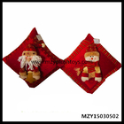 la felpa decorativa de la Navidad común de la Plaza Roja de los 33*33cm amortigua los amortiguadores de Papá Noel de la almohada de la felpa